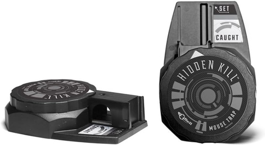 Hidden Kill Mouse Trap 4-Pack