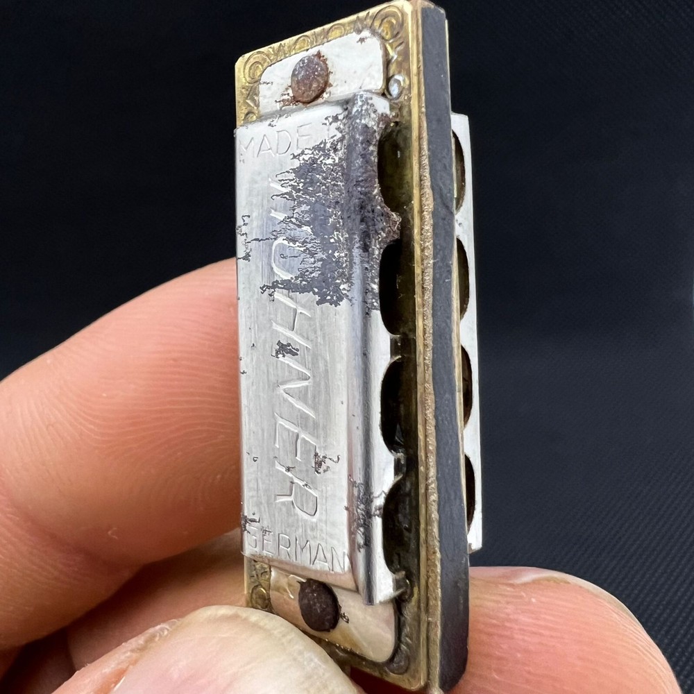 Tiny Beautiful Things Germany Hohner Harmonica Musical Instrument Mini No.39