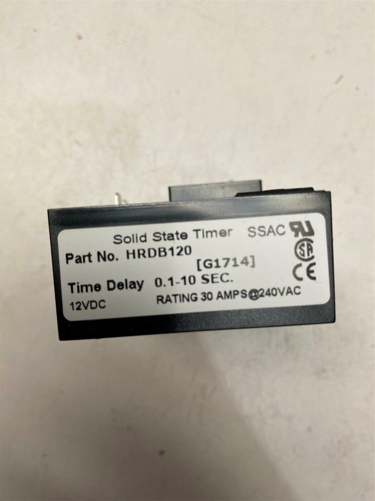 ABB SSAC Littelfuse HRDB120 Timer