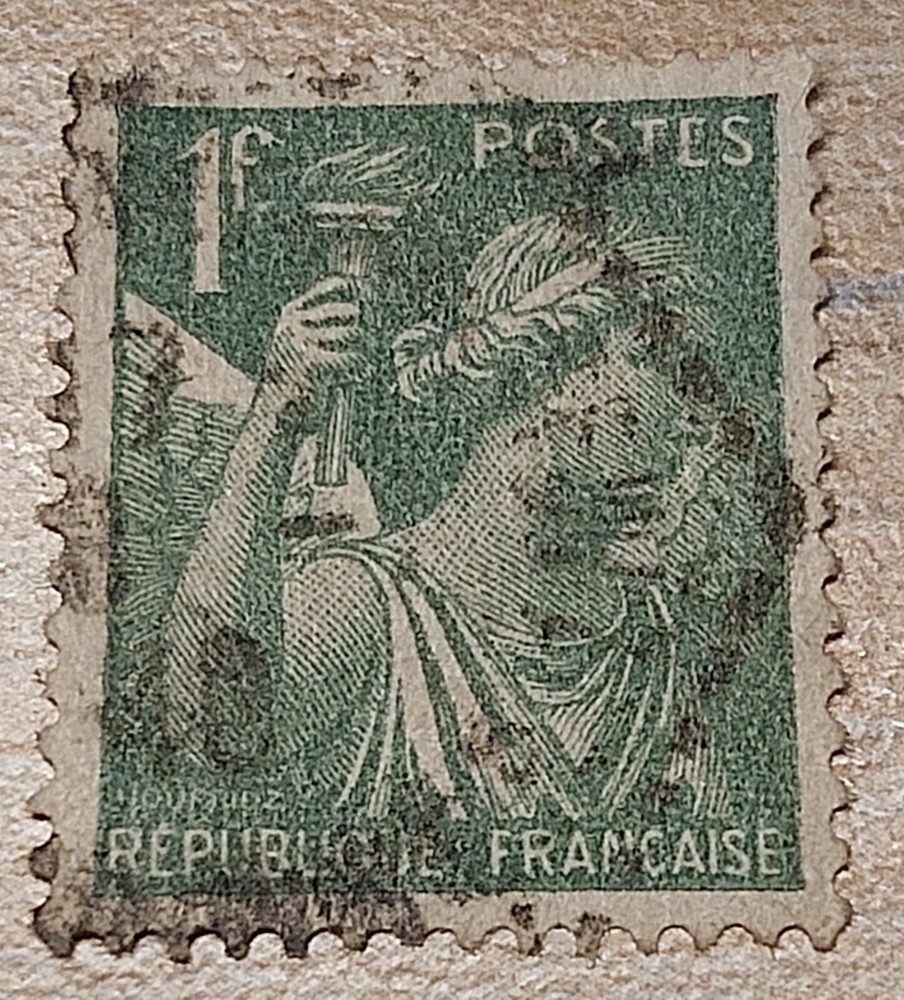 old stamp from France???