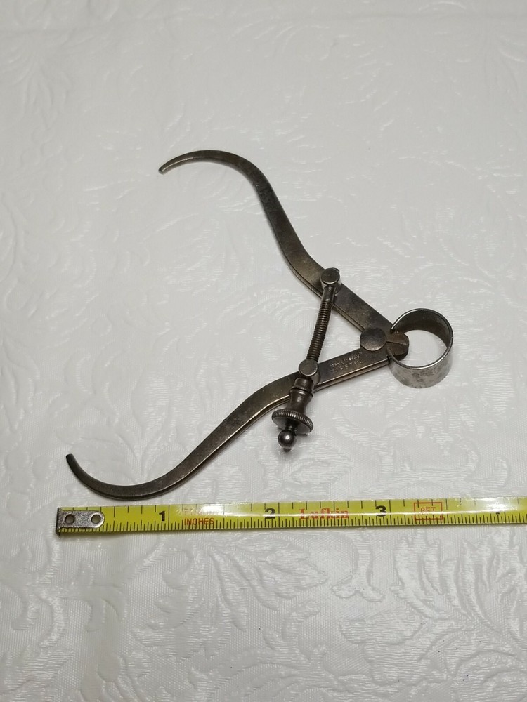 Vintage Starrett 3" Spring Outside Caliper