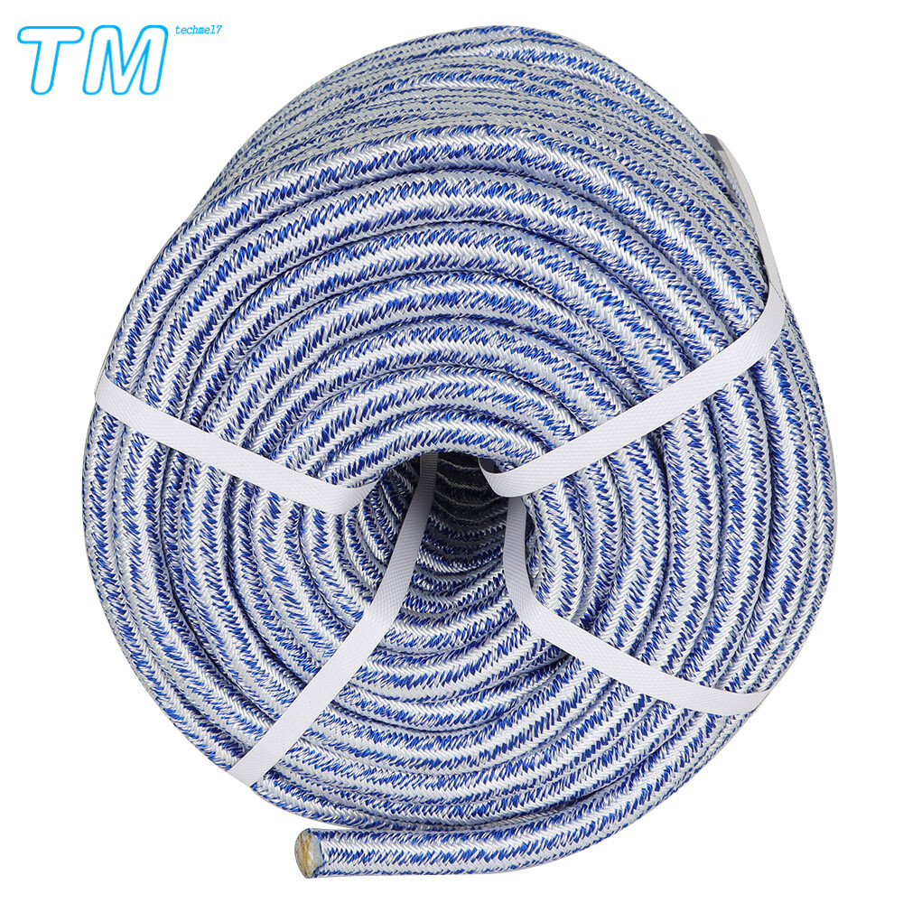 3/4" × 200' 20000 Lbs 24 Strand Braid Polyester Rope For Rescue Work
