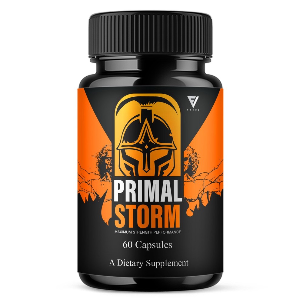 Primal Storm Performance Support, PrimalStorm Capsules (60 Capsules)
