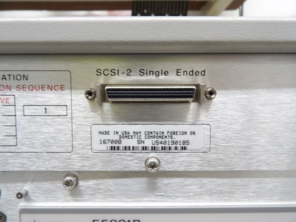 AGILENT 16700B LOGIC ANALYSIS SYSTEM M5174