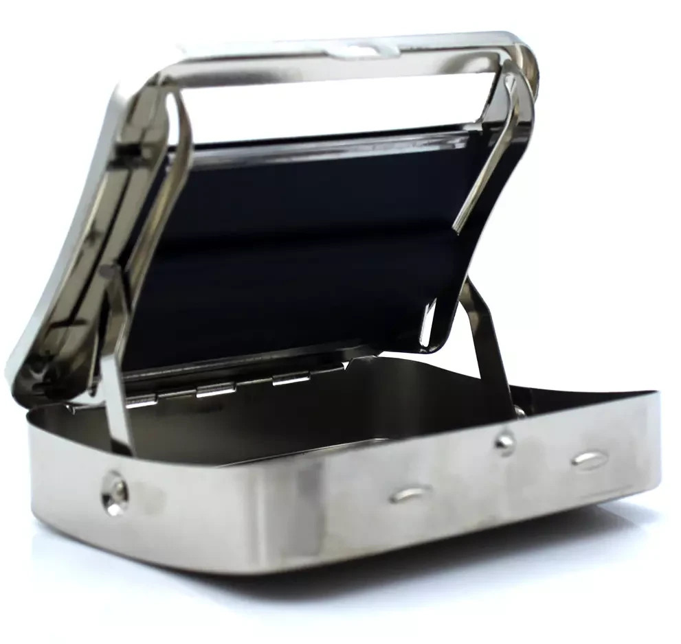 Rolling Machine Metal Automatic Cigarette Tobacco Roller Box Case & Storage Box