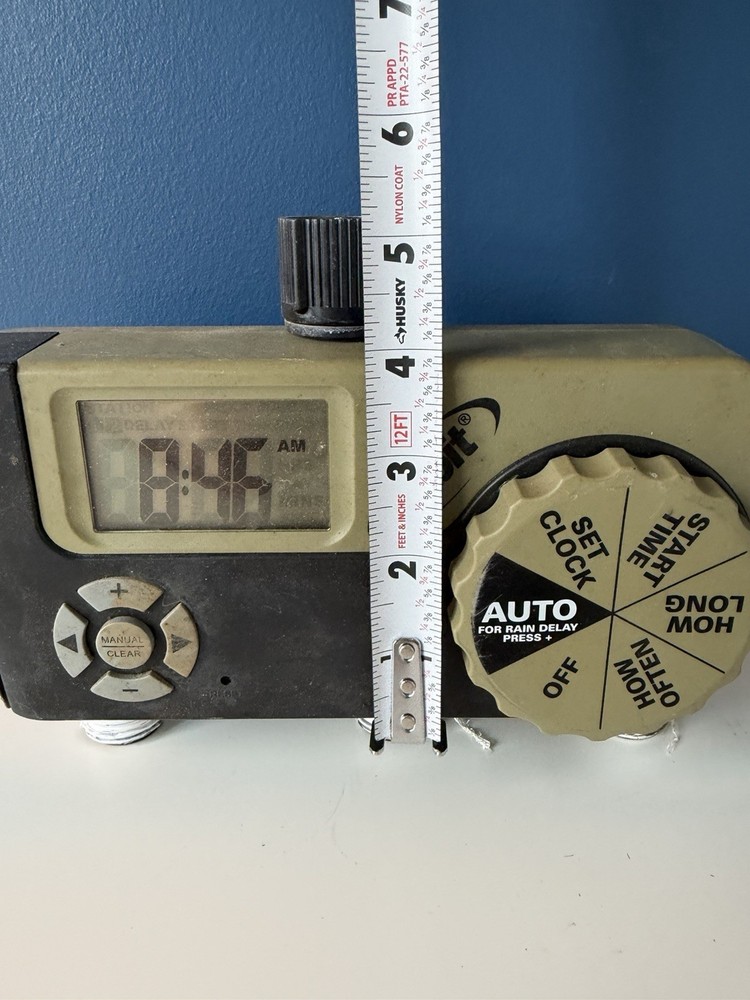 Orbit 56082 3-Outlet Programmable Hose Watering Timer Digital Rain Delay