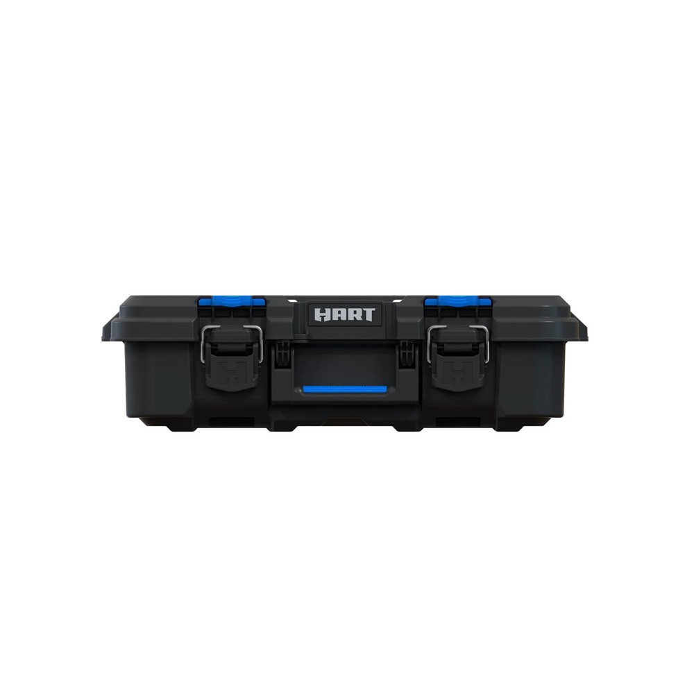 HART Stack System Tool Box with Small Blue Organizer & Dividers