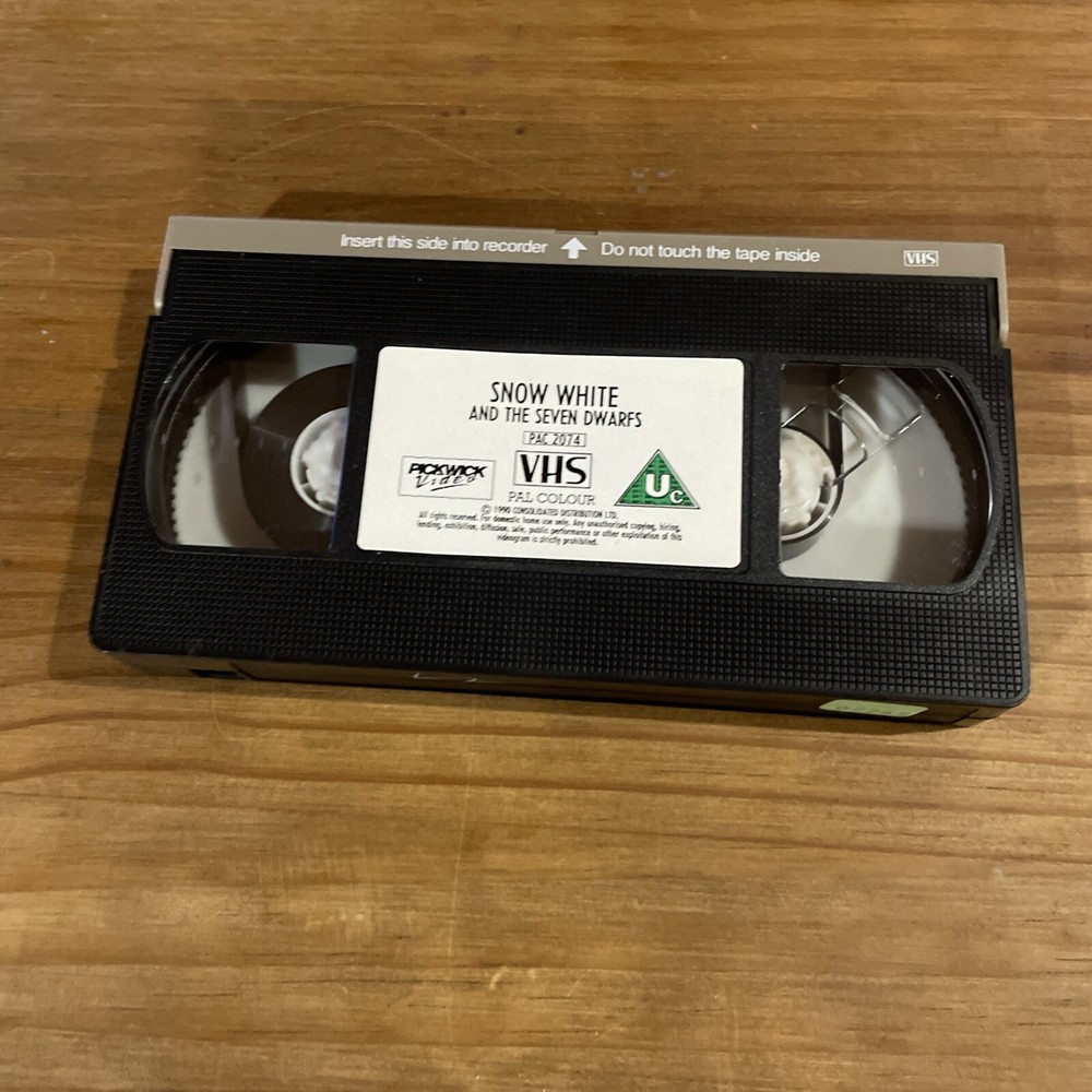 Snow White And The Seven Dwarfs (VHS)