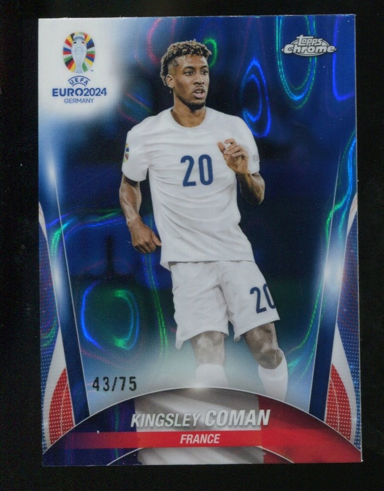 2024 Topps Chrome UEFA Euro Pick You Base & Insert Refractor Parallels