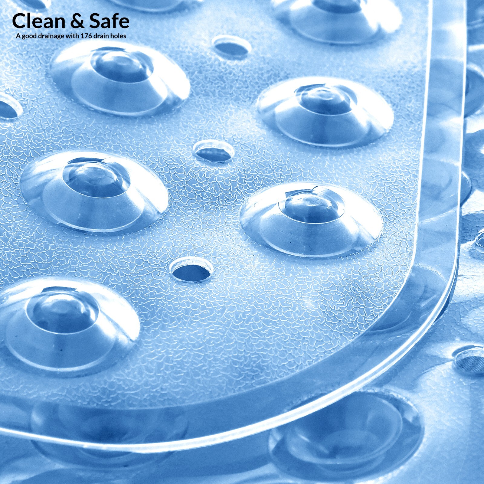 Non Slip Bathtub Mats Suction Cups Washable Bathroom Inside Shower Mat Anti Mold