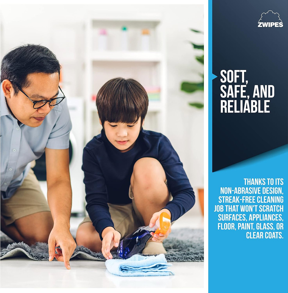 Microfiber Cleaning Cloths, 48 Pack