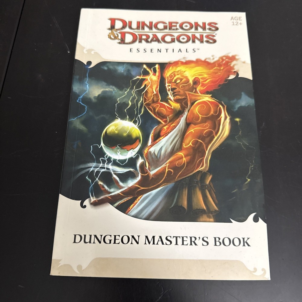 Dungeons and Dragons Essentials 4th Ed Dungeon Master's Book D&D DM's Guide