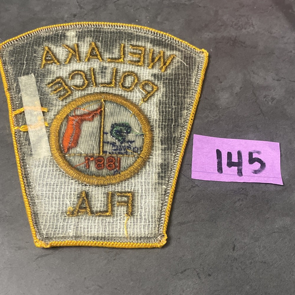 Welaka FL Police Patch -145