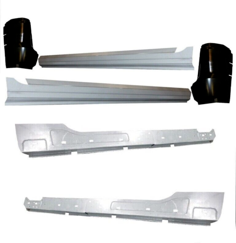 2009 2018 Inner & Outer Rocker Panels & Cab Corners Fits Ram Crew Cab 6PC. SET