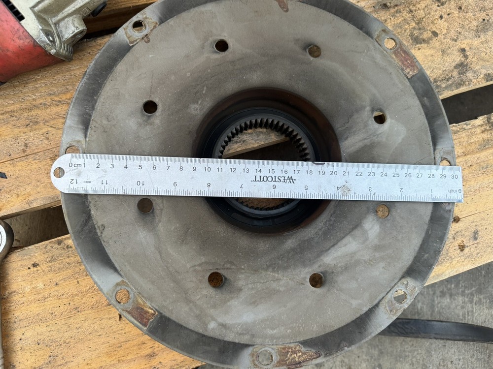 Coupling Sullair 125 Air Compressor remove Johndeere 4024