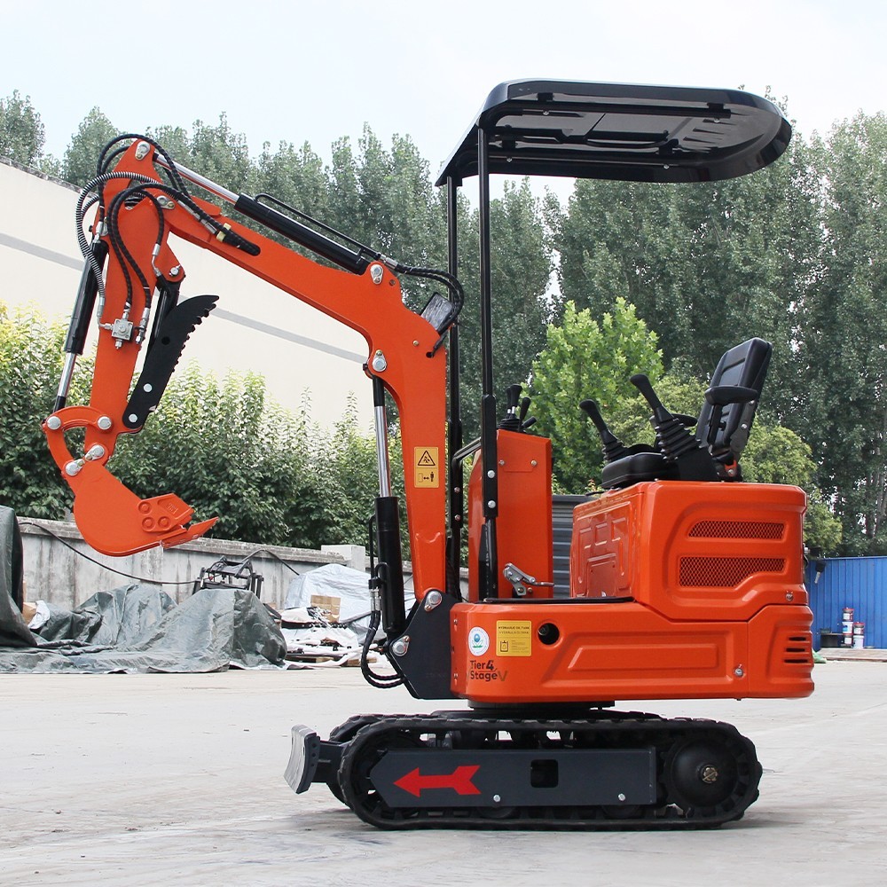 1 Ton Mini Excavator – Tracked with B&S Engine & Pilot Control System NEW