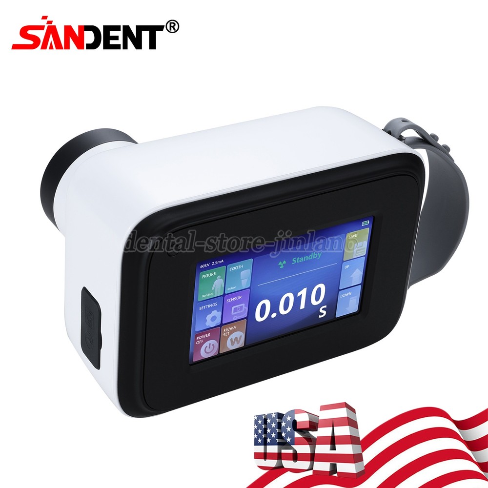 Dental Portable Handheld X-ray Machine with Scatter Shield Protective Ring Kit