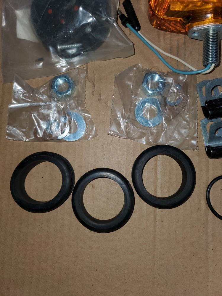 Square Light Kit Amber Lens