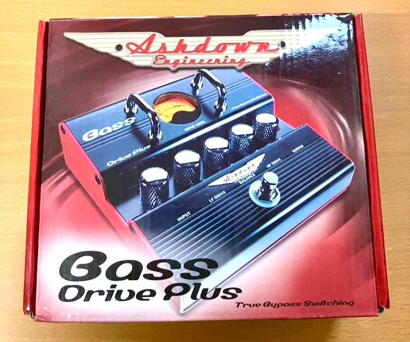 Ashdown Drive Plus Overdrive Bass Effect Pedal