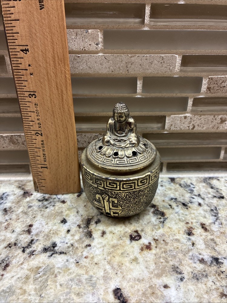 Vintage Budda Incense Burner