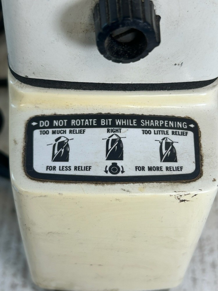 Black & Decker Drill Bit Sharpener Electric 1/8"-3/8" #7980 - Tested