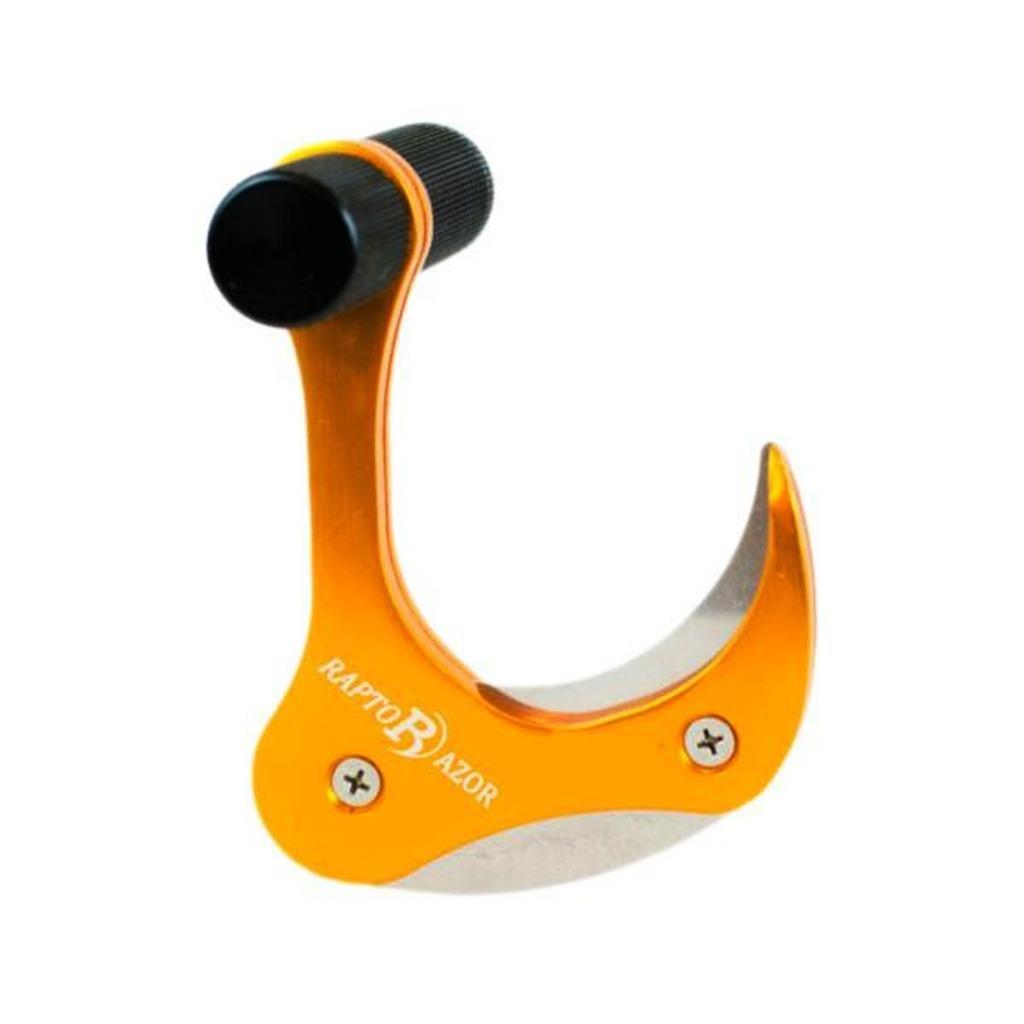 Raptorazor Aluminum Big Game Skinner Game Processing Knife (Rugged Gold)