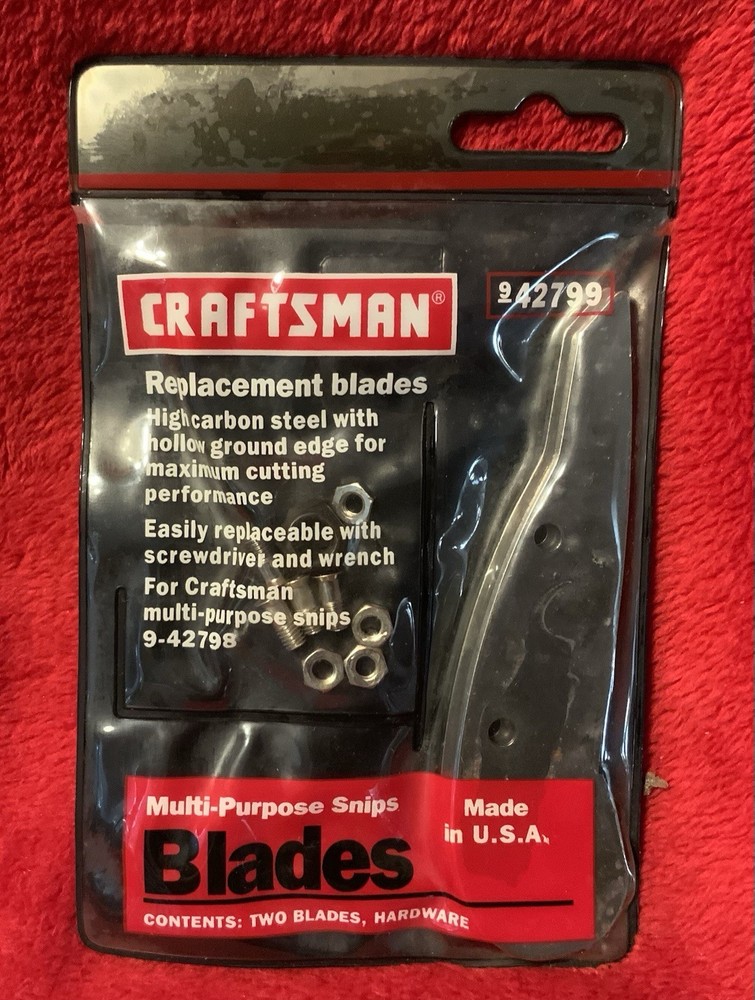 Craftsman 42799 Multi-Purpose Snips Blade NEW OLD STOCK