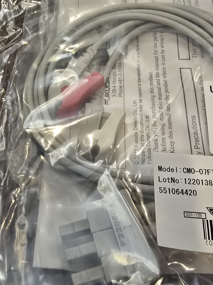 Fukuda Denshi CMO-07FT-3NAB ECG cable