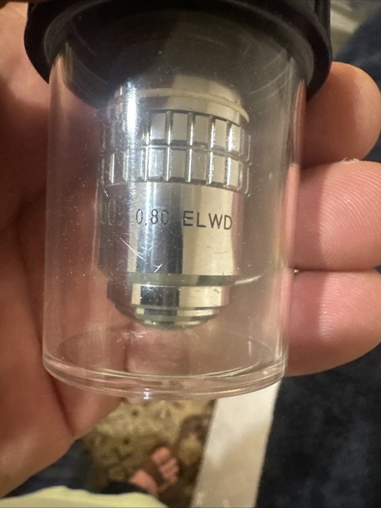 NIKON M PLAN 100/0.80 ELWD MICROSCOPE OBJECTIVE