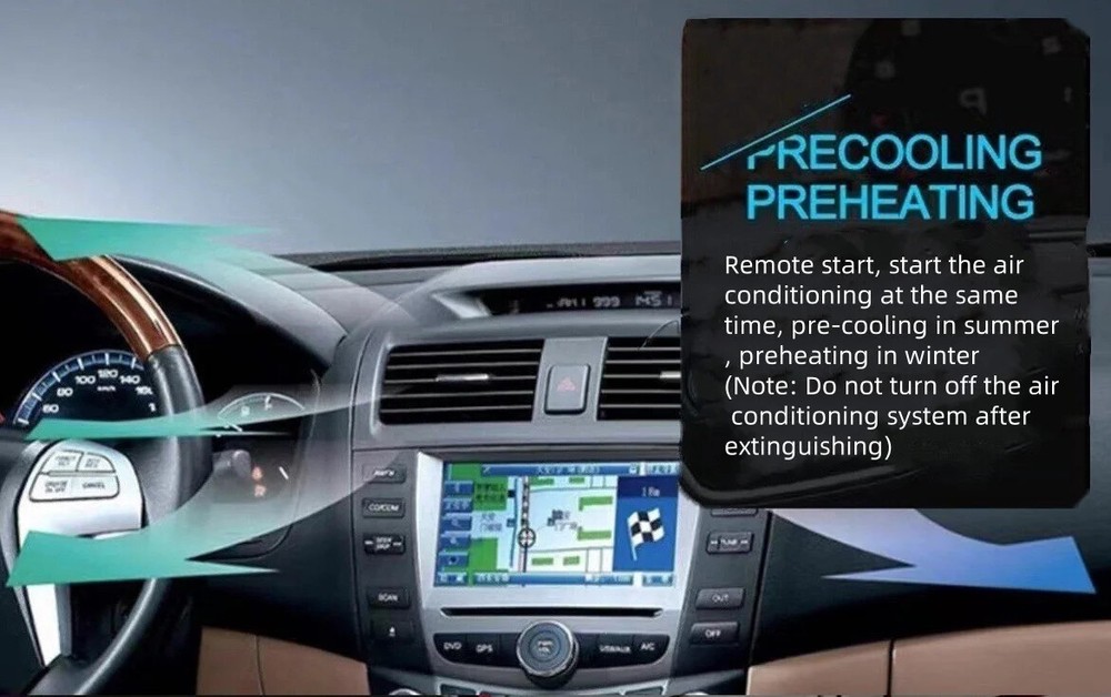 With Autostart Push One Button Auto Start Stop Entry System Smart Remote Start