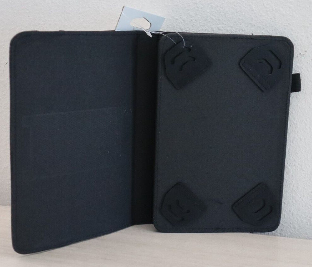 onn 0NA16TA007 Black Universal Tablet Case Compatible With Most 7" - 8" Tablets