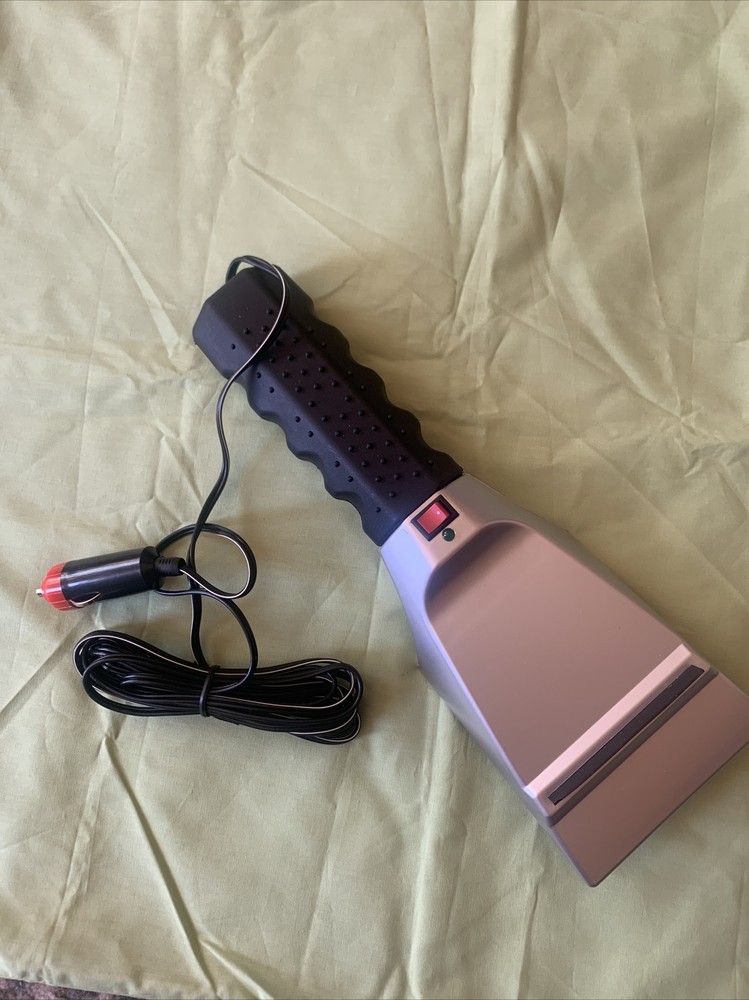 Heated Ice Scraper 12V with Retractable Handle Extendable 