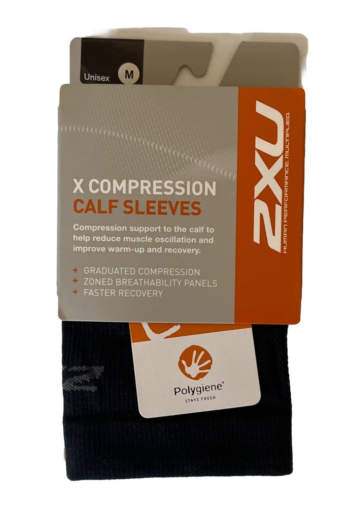 2XU Unisex X Compression Calf Sleeves
