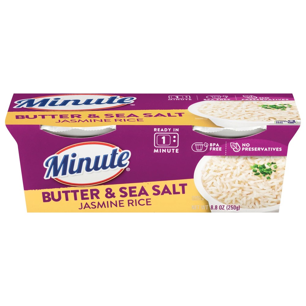 Microwaveable White Rice Cups Gluten Free