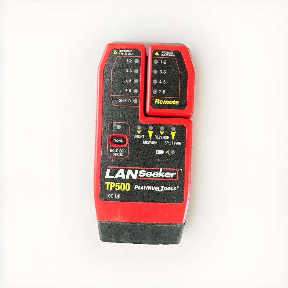 Platinum Tools TP500 LanSeeker Cable Tester