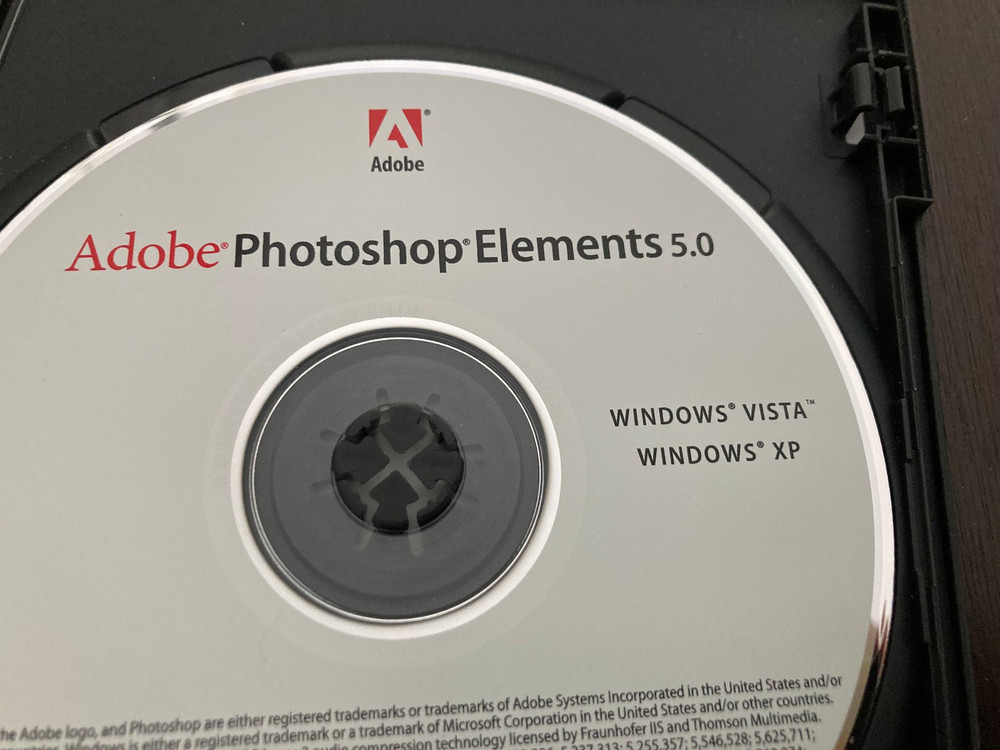 Adobe Photoshop Elements 5.0 Software - Photo Editor (Win XP, CD, PC) New Sealed