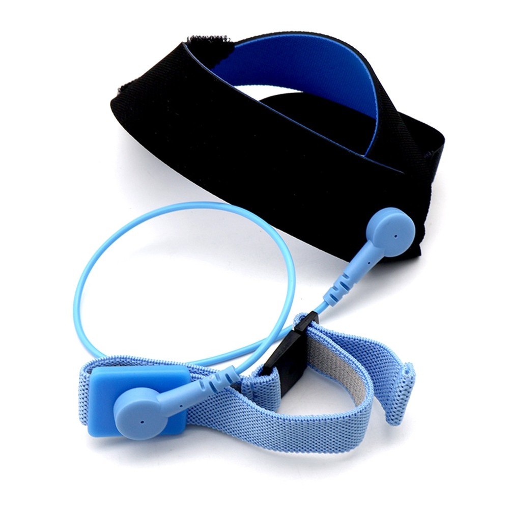 -Static Strap Adjustable Foot Strap Heel with Circular Buckle 30cm P5Z33408