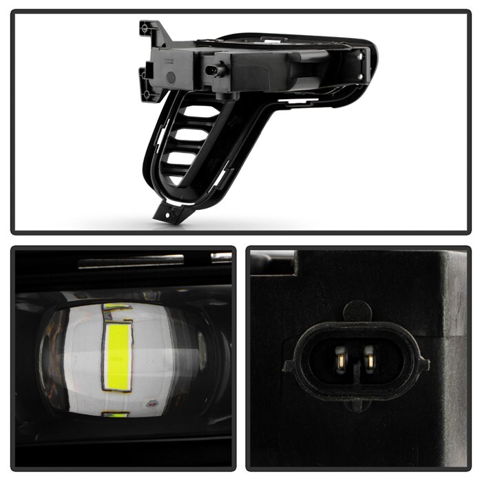 ( Spyder ) For Dodge Durango 2021-2024 LED Fog Lights w/Switch 905402