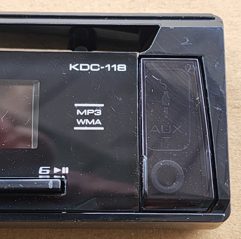KENWOOD KDC-118 REPLACEMENT FACEPLATE