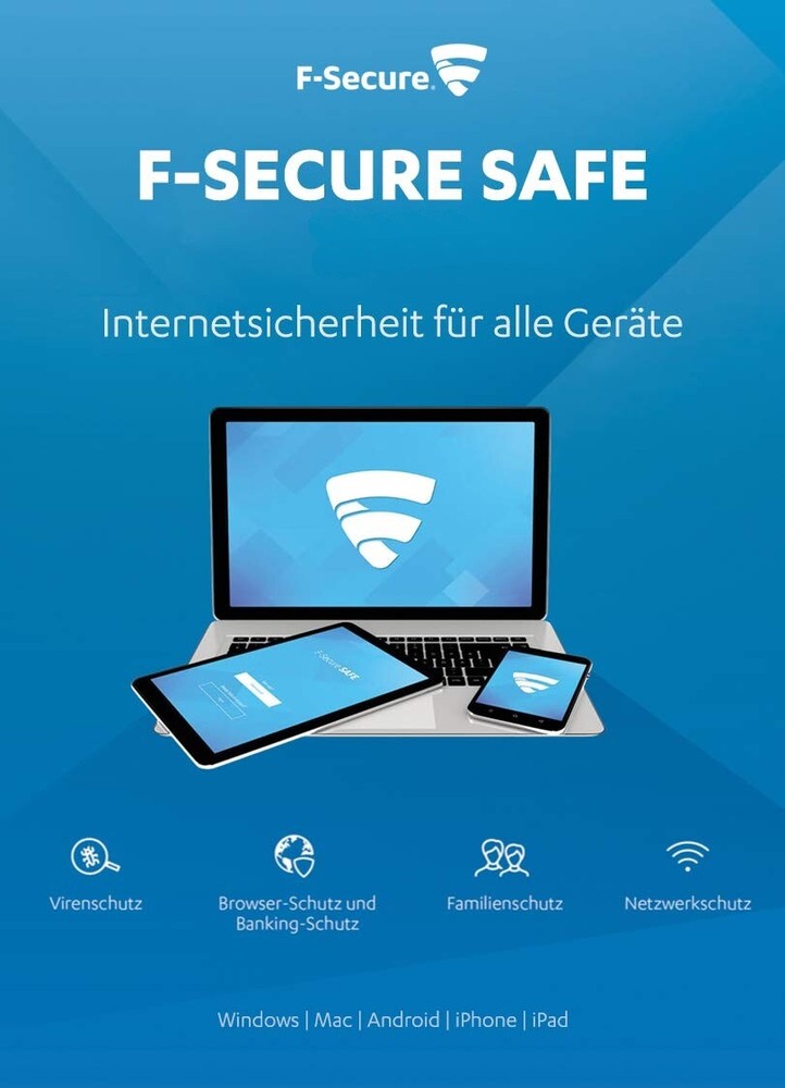 F-Secure SAFE 2026 1 Device 1 Year | F-Secure Internet Security