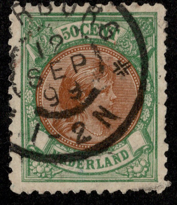 Netherlands Scott 51 Used.