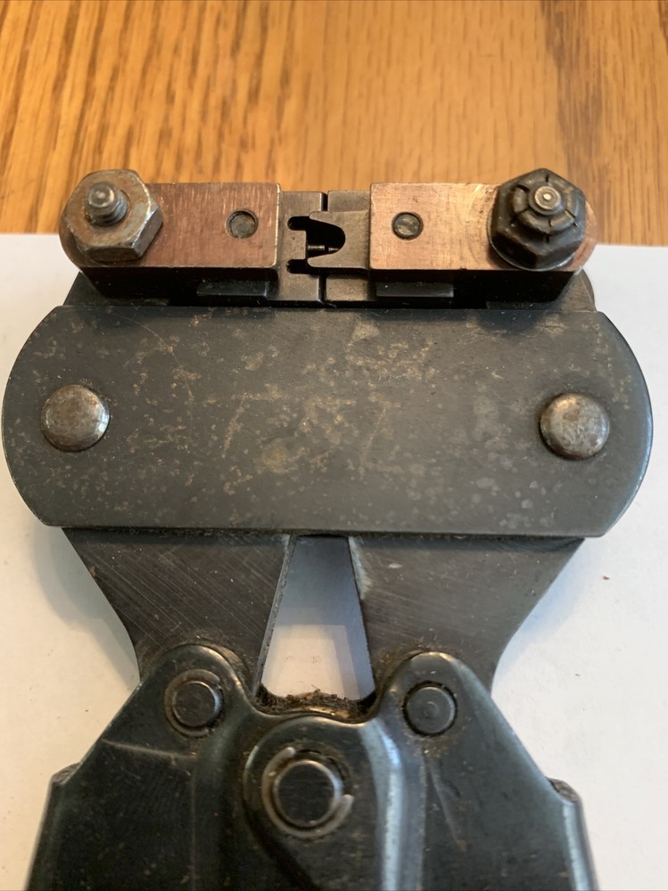 TYCO, Ratcheting, Hand Crimp Tool, AMP 656–1-E Type OB MOD-E Hand Crimp Tool