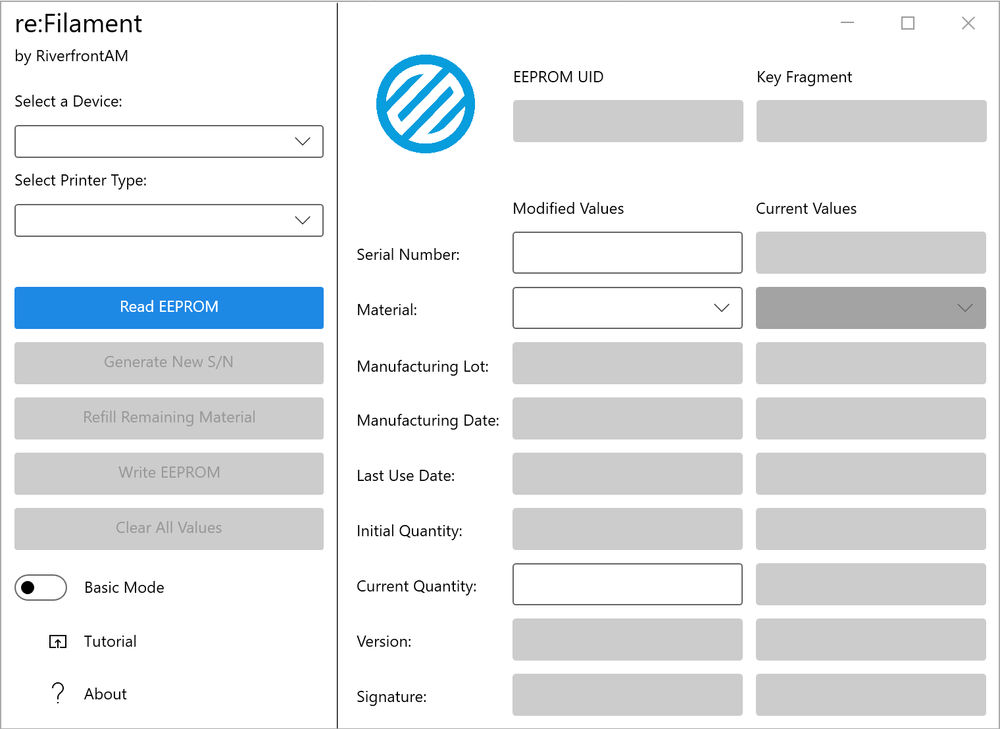 Stratasys Dimension & Fortus EEPROM Chip Material Rewriter & Refiller