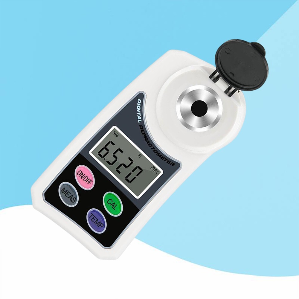 0-28% Digital LCD Refractometer Salinity Test Salinometer Automatic Temperatur7R
