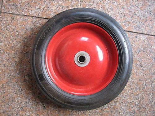 10" Replacement Rubber Tire Wheel & Rim