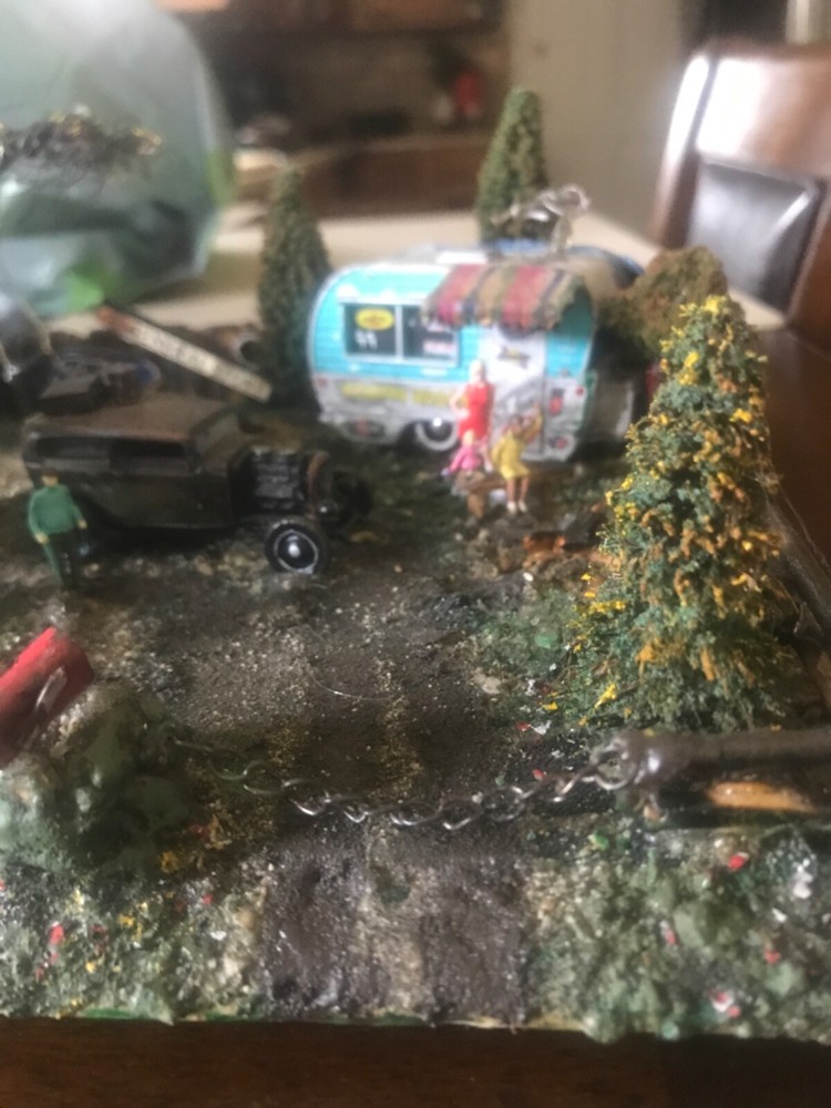 scratch built 1/64 diorama. Detailed look!!!