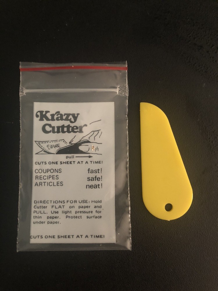 Krazy Cutter For Coupons, Recipes, Articles, Etc.