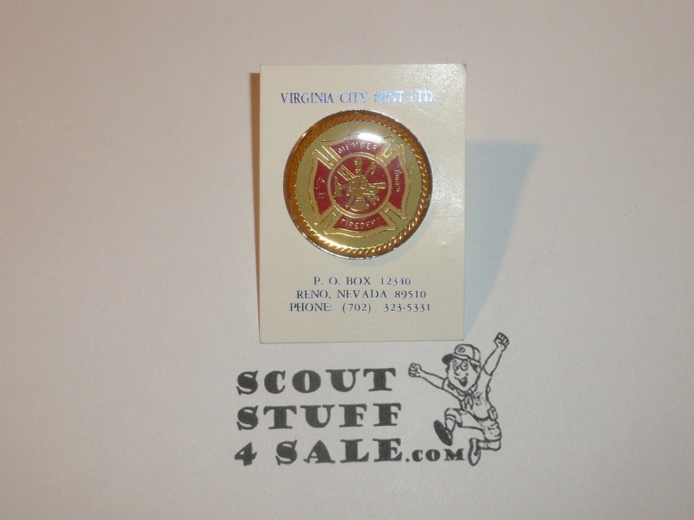 Fire Fighter Lapel Pin