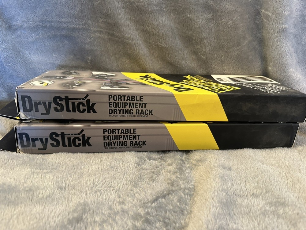 Two (2) Boxes DryStick Portable Equipment Drying Rack Each Box = A Four (4) Pack