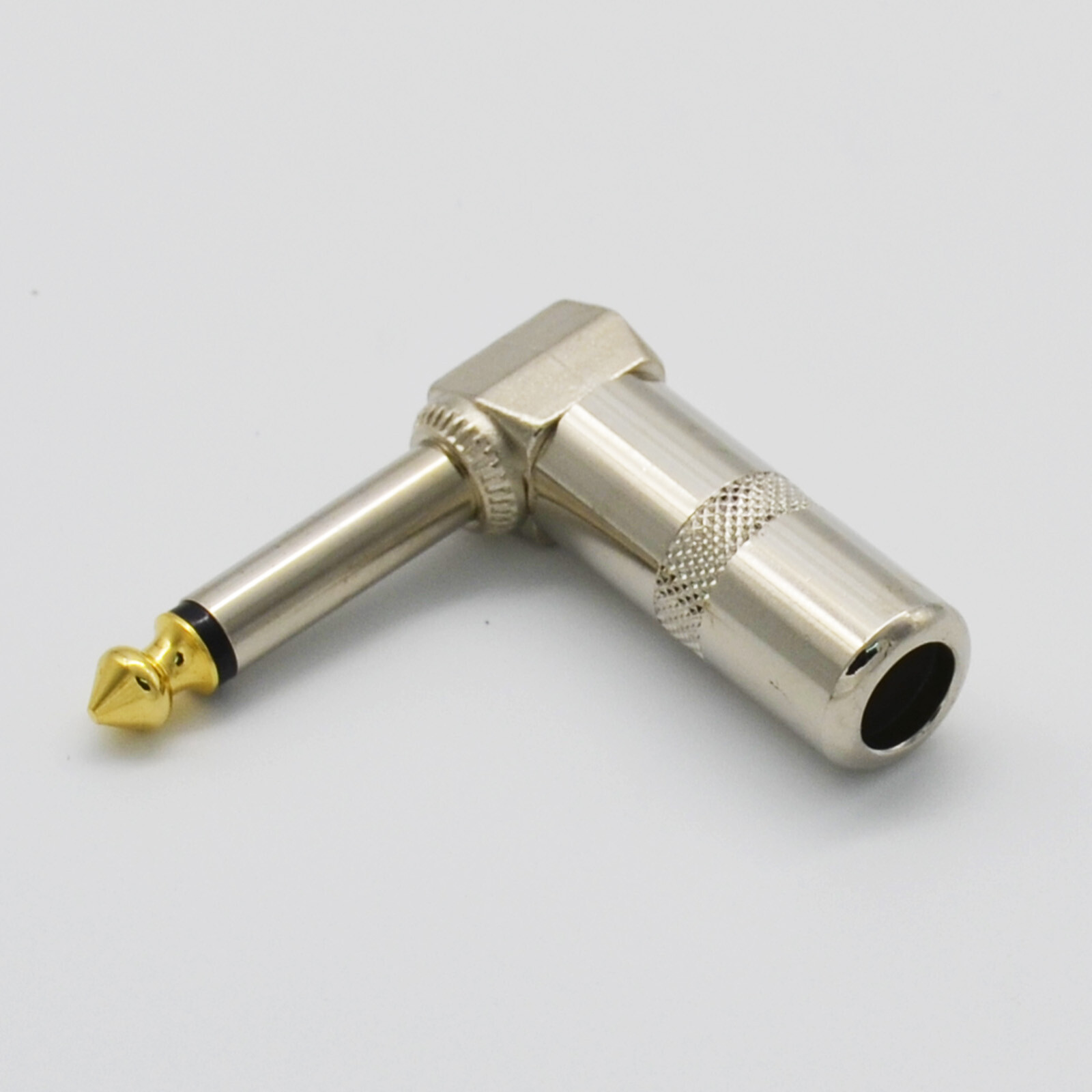 6,Guitar Effect Pedal Board Instrument Patch Cord Cables 7" 1/4" Right Angle